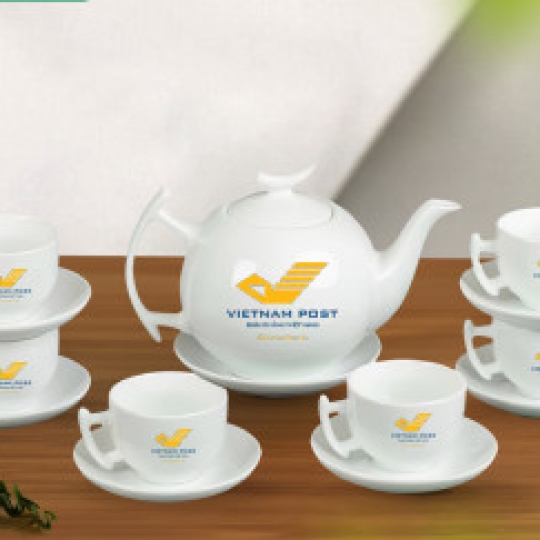 Bộ bình trà Bát Tràng mã BBT014