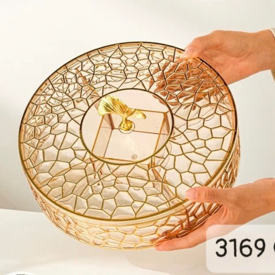 Khay, hũ đựng mứt - KH011