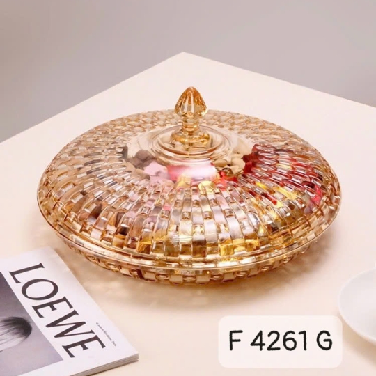 Khay, hũ đựng mứt - KH012