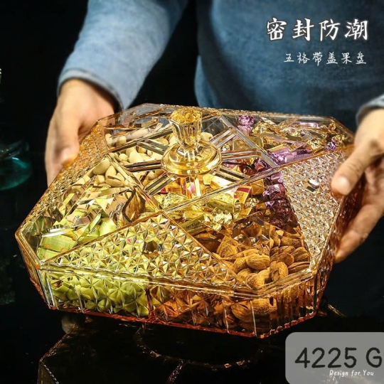 Khay, hũ đựng mứt - KH013