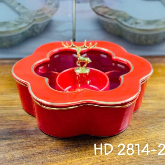 Khay, hũ đựng mứt - KH025