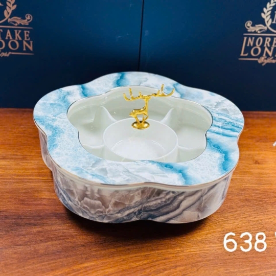 Khay, hũ đựng mứt - KH030
