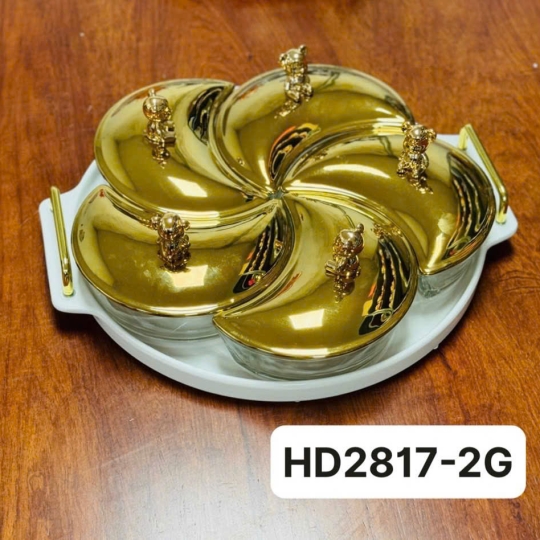 Khay, hũ đựng mứt - KH041