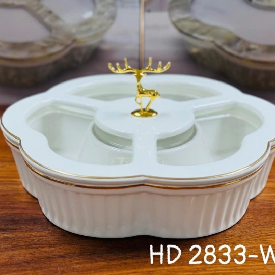 Khay, hũ đựng mứt - KH043