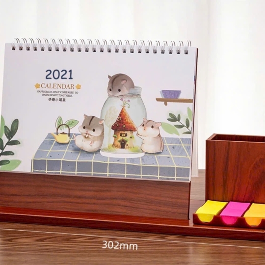 Lịch Gỗ Để Bàn - LĐB009