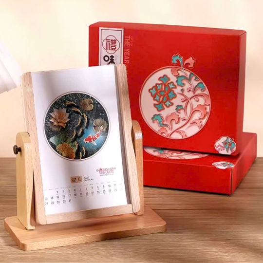 Lịch Gỗ Để Bàn - LĐB035
