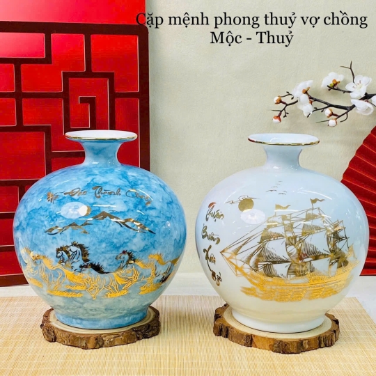 Bình Hút Tài Lộc mã  BHL019