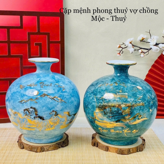 Bình Hút Tài Lộc mã  BHL021
