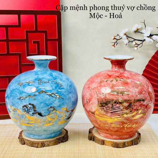 Bình Hút Tài Lộc mã  BHL022
