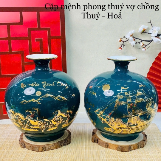 Bình Hút Tài Lộc mã  BHL026