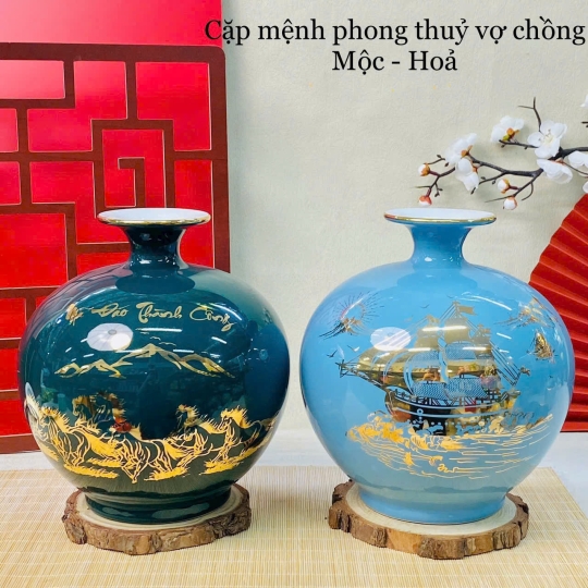 Bình Hút Tài Lộc mã  BHL027