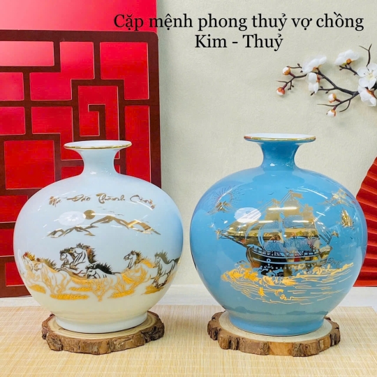 Bình Hút Tài Lộc mã  BHL032
