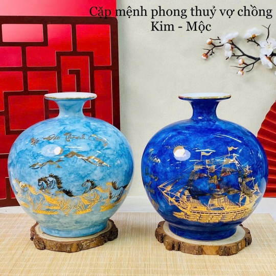 Bình Hút Tài Lộc mã  BHL033