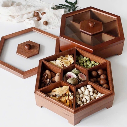 Khay, hũ đựng mứt - KH054