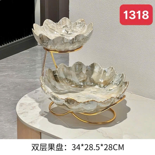 Khay, hũ đựng mứt - KH003